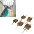 thumbnail image 1 of 5 Piezas de Juguetes para Loros Jaula para Loros Juguete para Masticar Bloques de Cartón Seguros Cuentas para Guacamayos Loros Grises Africanos y Amazonas ANGGREK  Otros, 1 of 8