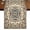 Blue beige, variant on Boho Southwestern 36 Inch Table Runner, Vintage Retro Geometric Ethnic Farmhouse Dresser Scarf Cotton & Linen Tablerunner for Dining/Kitchen Island/Holiday Party Décor Small 13" x 36"