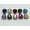 Silver+ Mixed Colour Crystal, variant on U8MO 20 Crystal Glass Teardrop Rhinestones Rose Montees Beads 10X14mm Colour Choice-Silver+ Mixed Colour Crystal