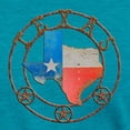 thumbnail image 3 of CafePress - Texas Wrought Iron Barn Art Women's Deluxe T Shirt - Womens Tri-blend T-Shirt, 3 of 4