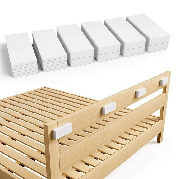 20Pcs Furniture Pads,EVA Foam Headboard Stoppers for Wall, 10Pcs (15mm Thick) 10Pcs (5mm Thick) Wall Protector