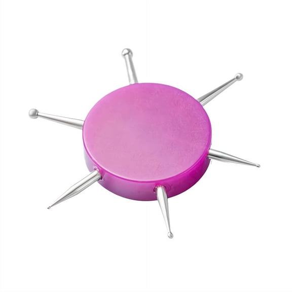 1 Pcs Nail Art Dotting Tool, 5-in-1 Disc Nail Drill Point Nail Tool Nail Point Drill Pen DIY Manicure Accessories