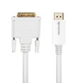 thumbnail image 1 of PrimeCables® DisplayPort 1,2 V vers DVI-D Liaison Double Câble 28 AWG 3 Pi - Blanc, 1 of 7