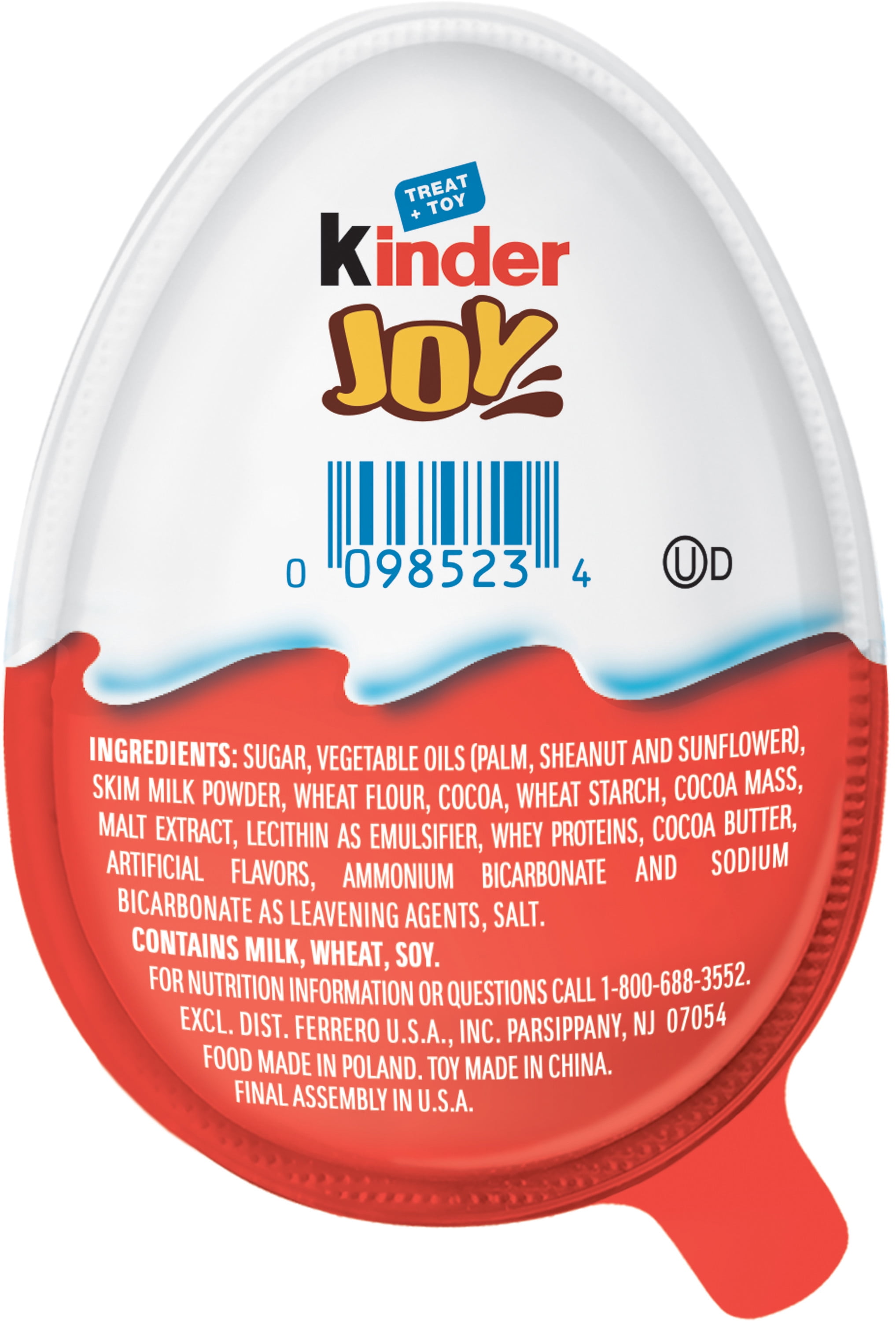 kinder joy made in