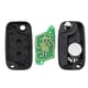thumbnail image 4 of Car 2 Buttons Folding Flip Remote Key 433MHZ ID46 PCF7961 Chip for Renault Clio Twingo Kangoo Master, 4 of 5