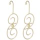 thumbnail image 5 of uds innovador colgador de pared para ropa, abrigo, almacenamiento, gancho, colgador de toallas para baño, oficina, dorado, 5 of 13