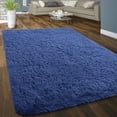 thumbnail image 1 of Anti-Skid Durable Rectangular Fuzzy Rug Super Soft Shaggy Rugs Fluffy Carpets, 4x6 Feet, Indoor Modern Plush Area Rugs for Living Room Bedroom Kids Room Nursery Room, 1 of 6