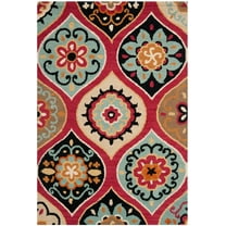 SAFAVIEH Roslyn ROS415A Handmade Blue / Multi Rug