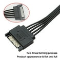 thumbnail image 5 of Soumake Hard Drive Cable High Efficiency Transmit Data Compact 1 To 5 Sata 15Pin Hard Drive Power Supply Splitter Cable For Computer Practical, 5 of 7