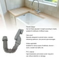 thumbnail image 4 of Tomo de Dreneze de Bañera, Preveniencia de Olores, Tomo de Drenaje de Ducha de Bañera Flexible de 1 1/2 Pulgadas para el Hogar, 4 of 7