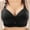 Black, variant on Naughtyhood Woman's Large Size Gathered Together Daily Bra No Rims Underwear
