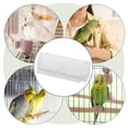 thumbnail image 3 of unbranded Automatic Parrot Feeder White Hanging Bird Food Tray with Antisplash Prevention Feature, 3 of 8