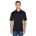 thumbnail image 1 of Polo deportivo de dos tonos Cool & Dry para hombre BLACK/ STONE L ultraclub 8406, 1 of 1