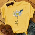 thumbnail image 1 of Pntutb Mujeres Casual Letras Impresión Camisas Manga Corta Suelta Tee tops Túnica Blusa Pntutb Pntutb-2733, 1 of 4