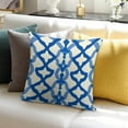thumbnail image 7 of Blue And White Modern Art Geometric Pillow Covers,Blue And White Modern Art Geometric Throw Pillow Covers 24"×24" ,Living Room Sofa Couch Pillow Covers,Decorative Pillow Covers, 7 of 7
