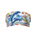 thumbnail image 3 of Balery Marine Animals Sport Wear Athletic Visor Sun Sports Visor Hat Visor Adjustable Cap for Women and Men (One Size), 3 of 8