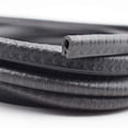 thumbnail image 1 of Edge Trim Black Small, 1/8" Fits Edge, PVC Plastic Edge Trim U Shape Black Large Edge Protector (60 Feet), 1 of 4