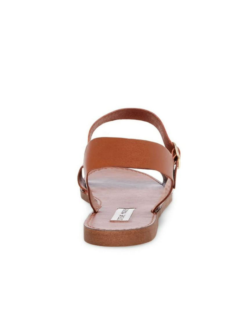 Sandales Steven By Steve Madden Kayden – Cuir Marron Taille 6,5 – Occasion