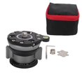 thumbnail image 1 of Aluminum Alloy Tripod Leveling Base with Bubble Level for Nikon with 1/4 3/8 Inch Thread, 1 of 5