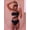 Black, variant on Women's One-Piece Swimsuit, Sexy Monokini With One Shoulder Design And Plain Summer Vacation Elegant Beach Black