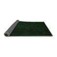 thumbnail image 2 of Ahgly Company Indoor Square Abstract Emerald Green Modern Area Rugs, 4' Square, 2 of 4