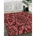 thumbnail image 2 of Ahgly Company Indoor Rectangle Patterned Valentine Red Area Rugs, 7' x 9', 2 of 6