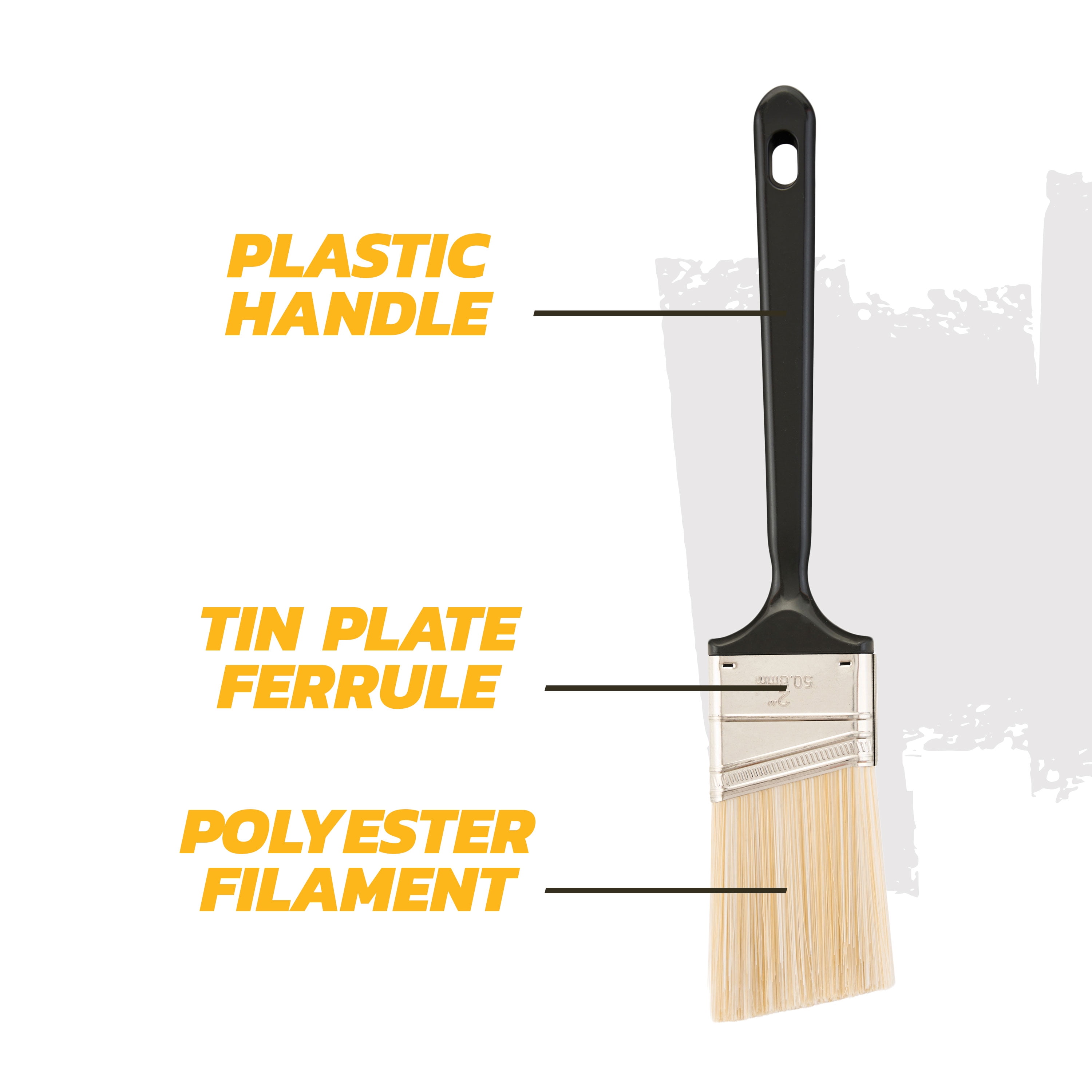 GOOD 2" Polyester Angle Brush