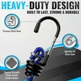 thumbnail image 3 of Premium Bungee Cords Heavy Duty - 20 Pcs Bungee Cords with Hooks in a Storage Jar Includes 10", 18", 24", 30", 36", 48" Bungie Cord Bundle, 3 of 6