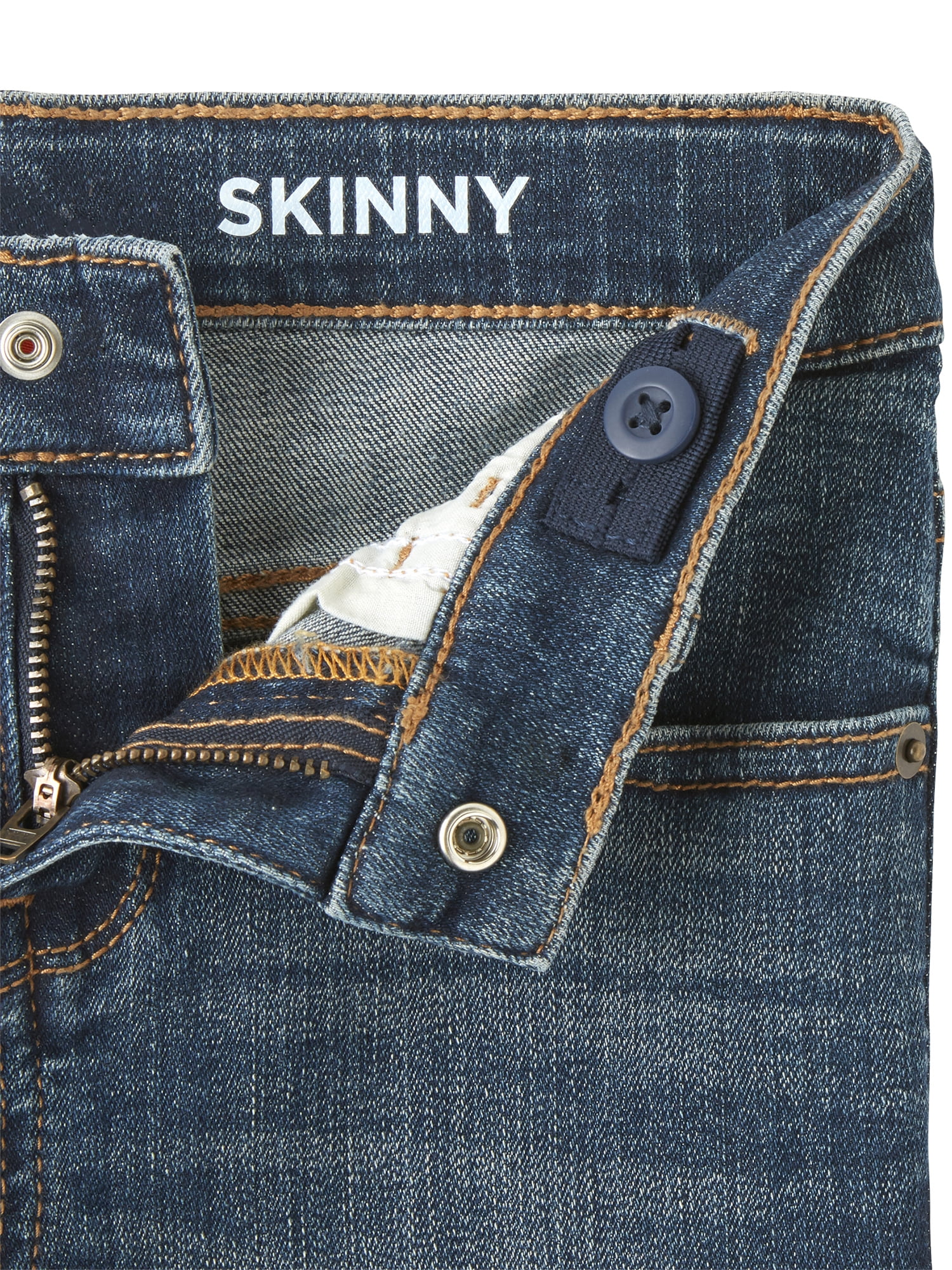 The Children's Place Boys Stretch Skinny Jeans, 2-Pack, Sizes 4-16