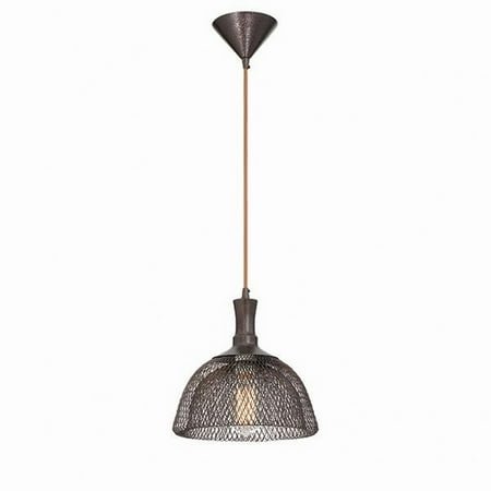 Eurofase Lighting-Filo - One Light Medium Pendant Bronze Finish with