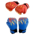thumbnail image 3 of LQCrafK 2 Pcs Kids Boxing Gloves for Children Age 6 to 12 Years 8oz PU Leather Kickboxing boxeo en tailandia Thai Sparring, 3 of 8