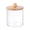 L Deals Black&Friday, variant on OEFNTAC Qtip Dispenser For Cotton Ball Cotton Swab Cotton Round Pads Floss Clear Plastic Jar Set For Bathroom Canister Storage Organization