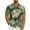 C-Green, variant on Wyobmus Hawaiian Shirt for Men Oversized Summer Beach Short Sleeve Lapeled Shirts Casual Button Down Tropical Beach Shirt S-5Xl A-Blue