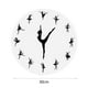 thumbnail image 4 of Figura de caballo,Figura coleccionable de caballo en miniatura,Reloj de pared,Reloj de pared de bailarina,colgante decorativo,Relojes de pared silenciosos,relojes decorativos silenciosos, 4 of 8