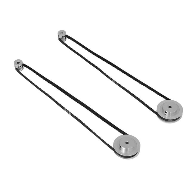 Timing Belt Pulley,2 Set Timing Belt Timing Pulley Mechanical Timing Pulley Best in its Class