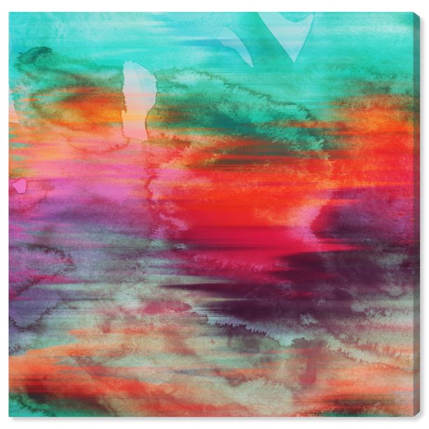 Runway Avenue Printed Abstract Canvas Art Print