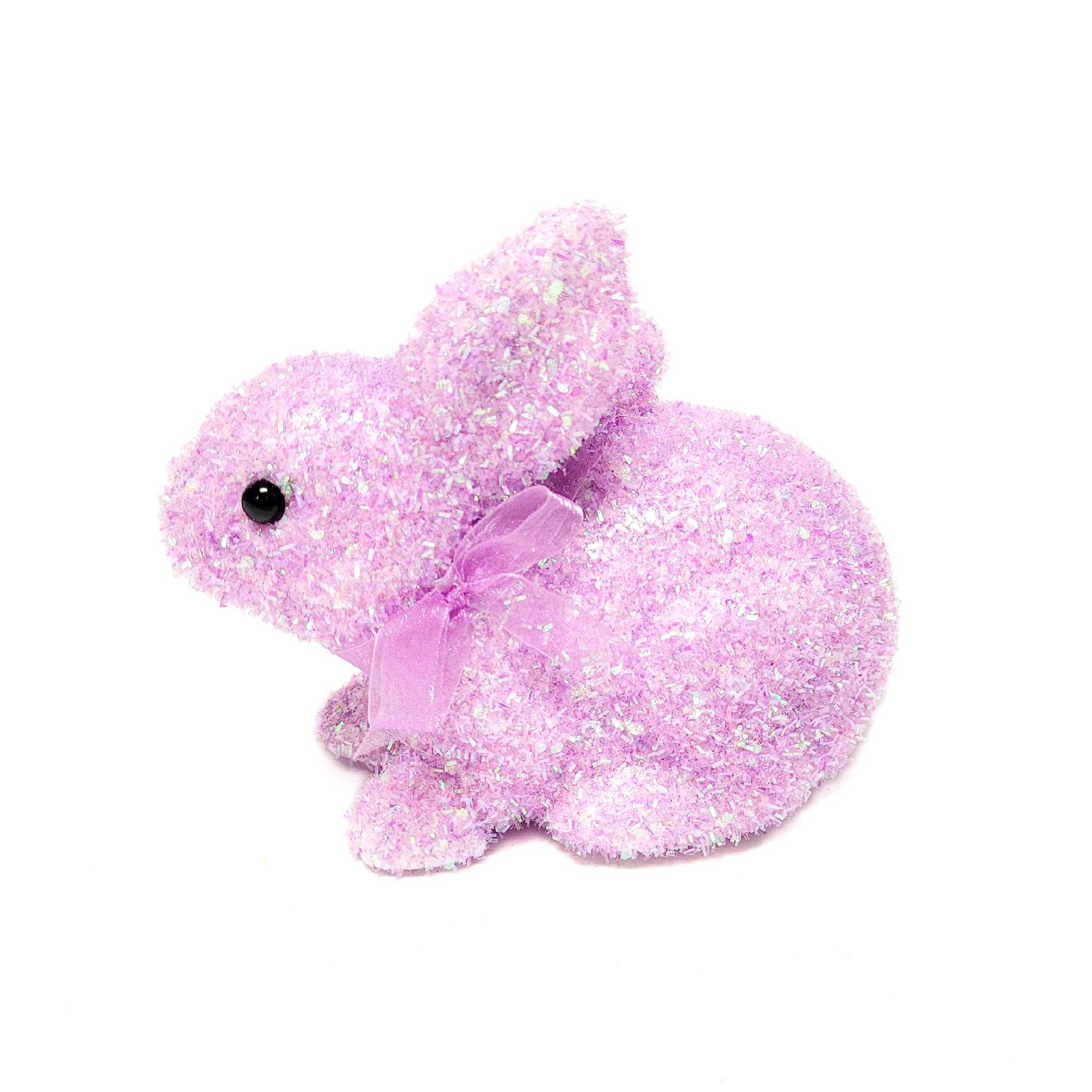 Way To Celebrate Easter Purple Sitting Bunny