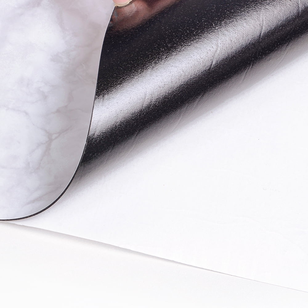Peel and Stick Vinyl Flooring, Charcoal Faux Marble Patina Vinyl Floor Tiles, 12" x 24" each, 10-pack/20 sq.ft.