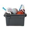 thumbnail image 4 of Contenedor de almacenamiento BRUTE Tote de Commercial Products con tapa, 20 galones, gris, 4 of 6