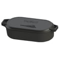 thumbnail image 1 of Bayou Classic 7477 6 Quart Large Cast Iron 17 In x 9.25 In Oval Fryer with Lid, 1 of 7