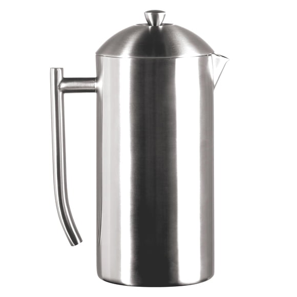 Prensa francesa Frieling para café de 1,3 L, acero inoxidable aislado