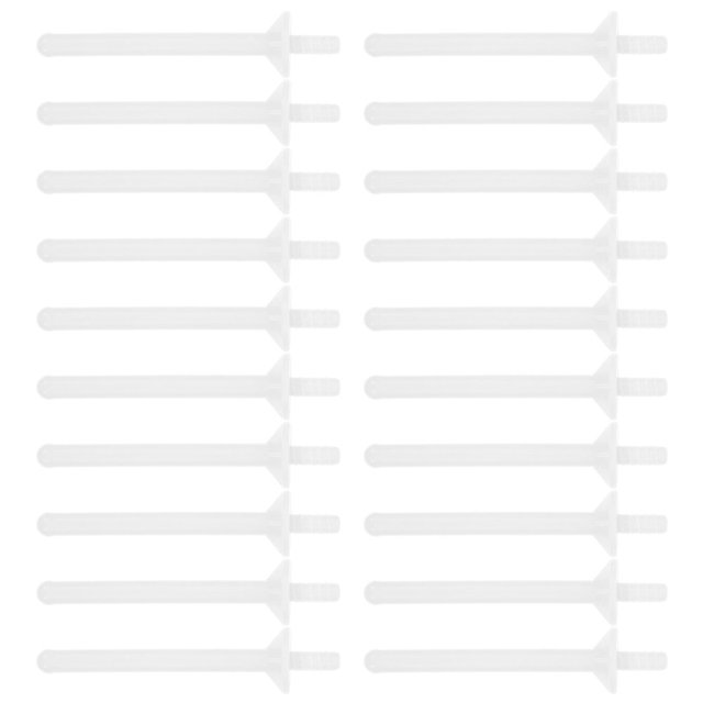 SUTENGDA 50 Pcs Brow Eye Wax Strip Nose Hair Removal Pp Stick Accessories