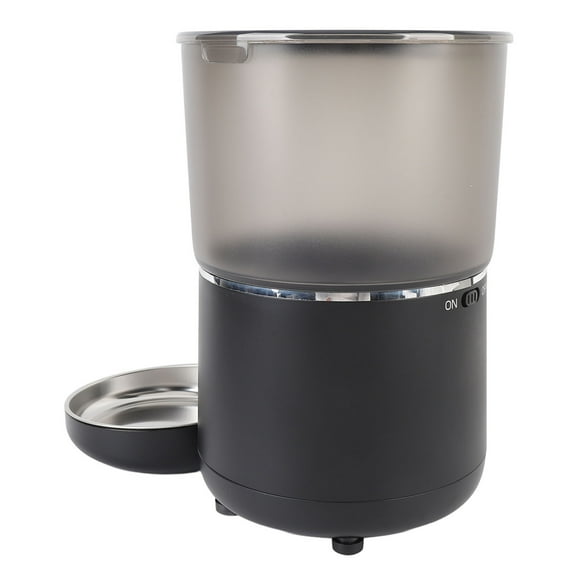 Automatic Cat Feeder, 4L Timed Cat Food Dispenser Programmable 1-6 Meals for Cat and Small Medium Dog, Auto Pet Feeder Easy to Set Up Dual Power Supply, Detachable Washable
