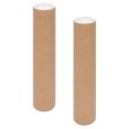 thumbnail image 1 of Raindrops 2Pcs Sturdy Khaki Paper Poster Tubes for Document Storage and Safe Artwork Shipping, 1 of 8