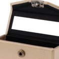 thumbnail image 3 of Lipstick Case Holder - Organizer Bag for Purse- Lipstick Holder- Durable Soft Cosmetic Storage with Mirror - Champagne, 9 CM, 3 of 8