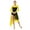 Yellow, variant on Alvivi Womens Lyrical Dance Asymmetrical Dress Modern Contemporary Latin Dance Costume White S