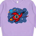 thumbnail image 3 of Inktastic Rocket Ship 3rd Birthday Toddler Sweatshirt, 3 of 4