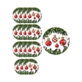 thumbnail image 2 of ShaoXinWan Christmas Decorations Indoor Outdoor, Brightly Printed Disposable Yearly Tableware Collection, Party Dinnerware Set for Yearly Dinner Gathering, 2 of 6