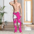 thumbnail image 6 of Lsque Sanrio Print Men's Pajama Pants, Lounge Pant - Comfortable Home Wear,Elastic Waistband, Stylish Design-Medium, 6 of 9