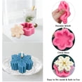 thumbnail image 3 of Molde de vela de silicona 3D, forma de copo de nieve, forma de vela de aromaterapia, para hacer velas, decoración hecha a mano Sincero Electrónica, 3 of 5